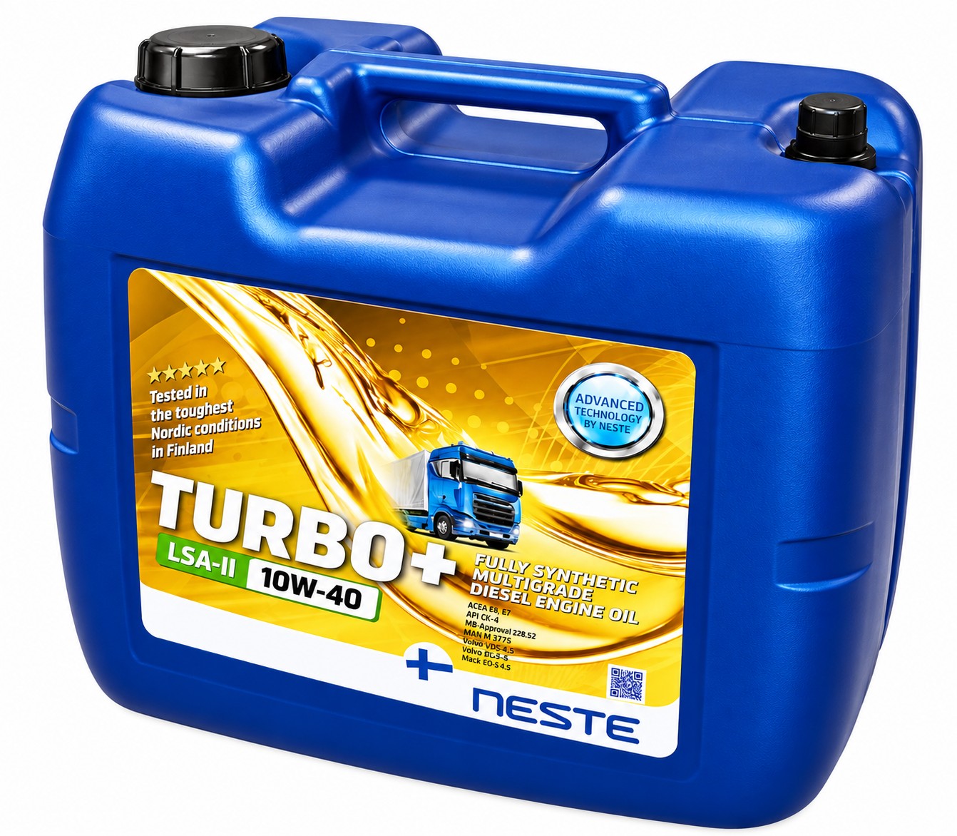 MOOTTORI�LJY NESTE TURBO+ LSA-II 10W-40 20L